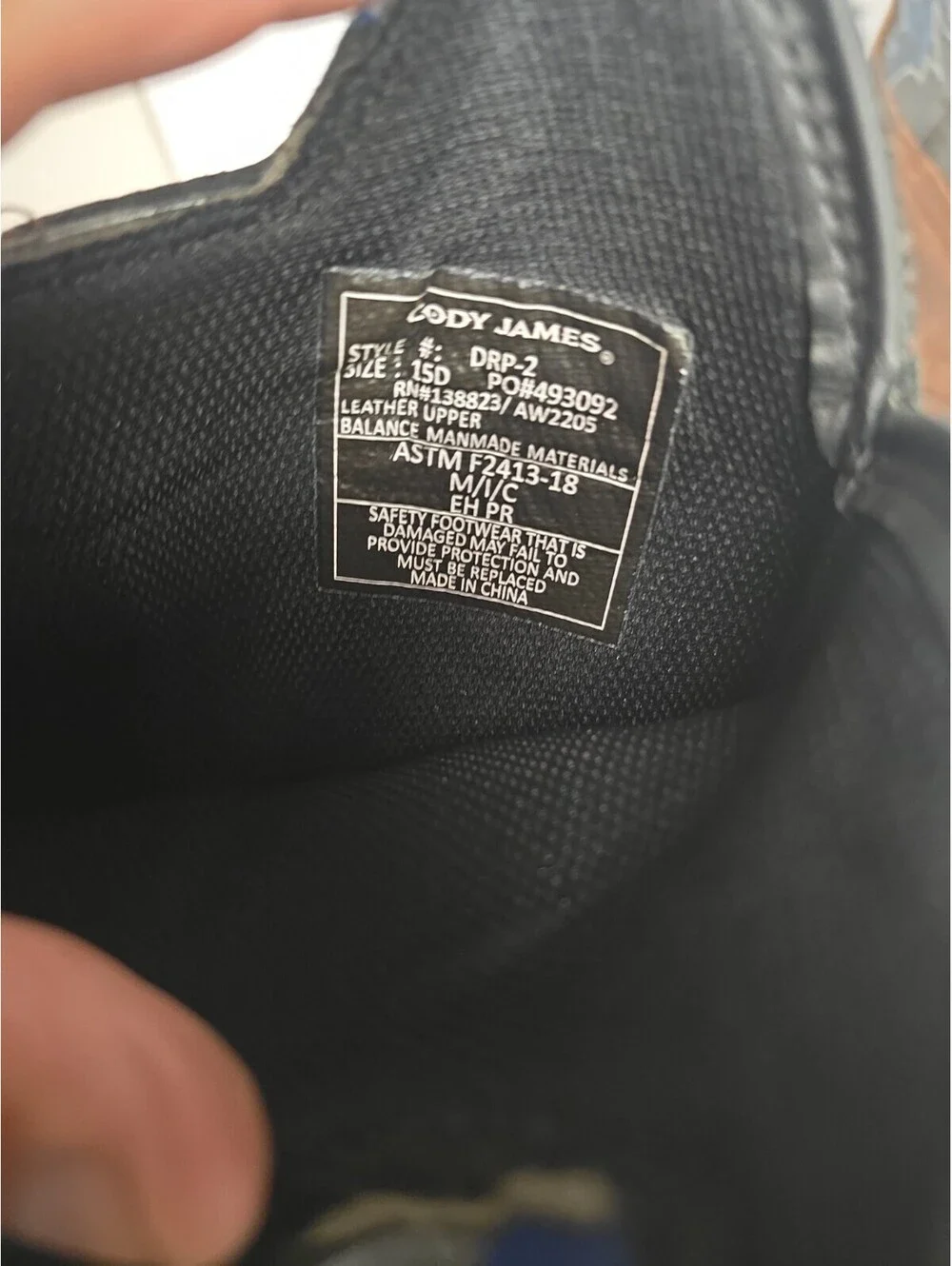 Cody James Men's 11